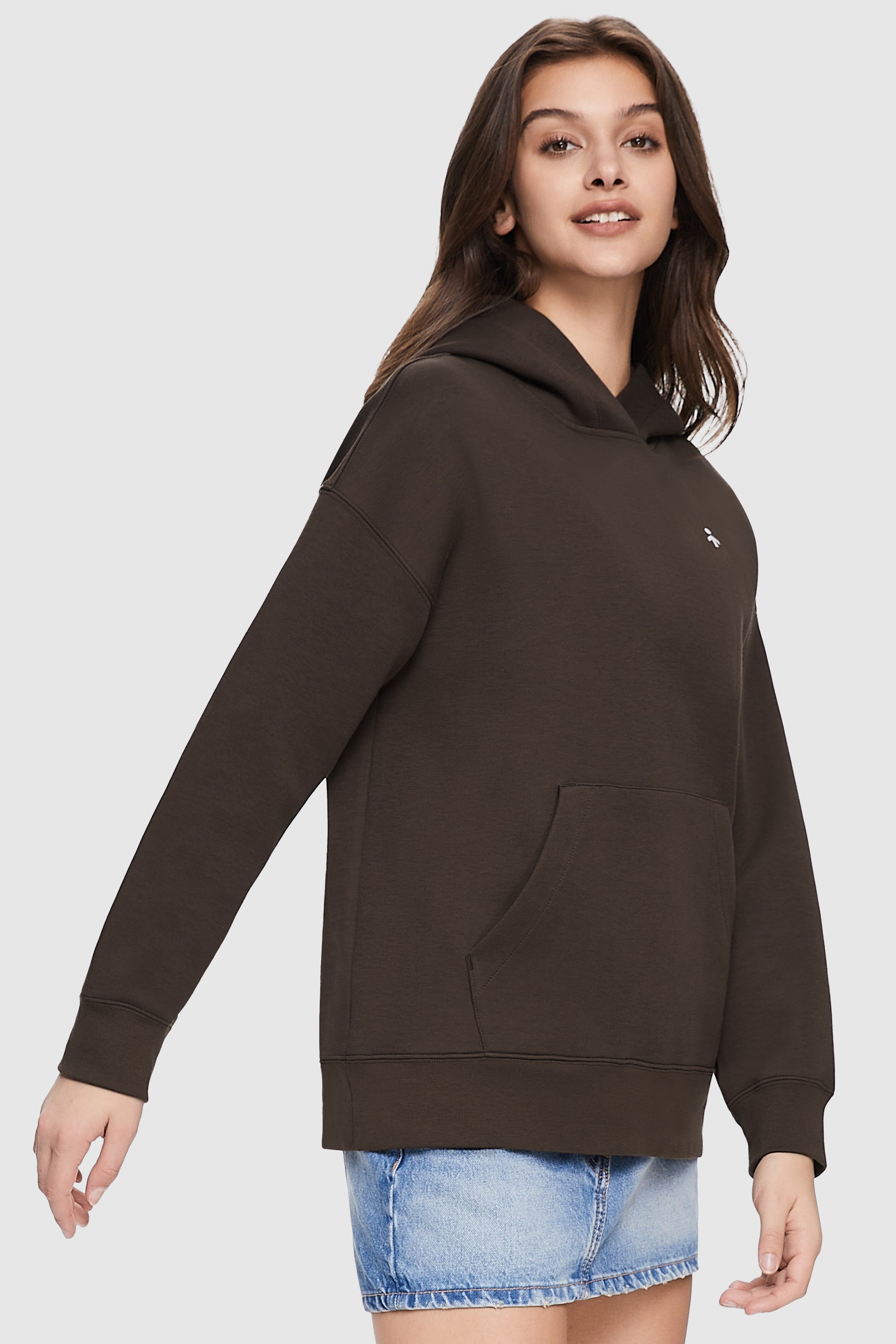 Orolay-Oversized Athletic Hoodies-Image 3 of Oversized Athletic Hoodies - #color_Emperador