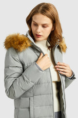 Orolay-Packable Thickened Winter Down Coat-#color_Quiet Gray