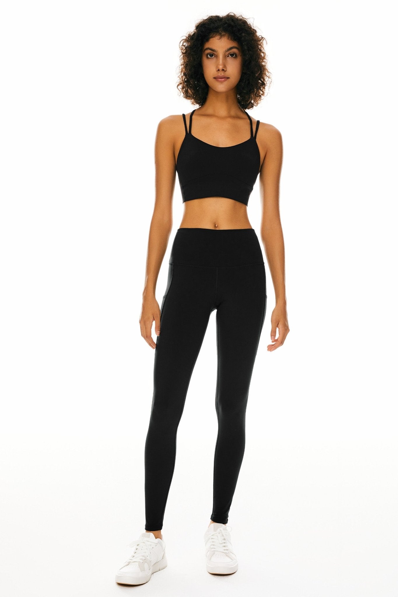 Orolay-Pocket High-Rise Leggings-Pocket High - Rise Leggings - Orolay, #color_black