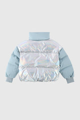 Orolay-Puff-O Colorlay Kids Cropped Puffer-#color_Sky Blue