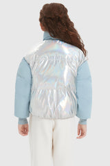 Orolay-Puff-O Colorlay Kids Cropped Puffer-#color_Sky Blue