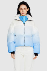 Orolay-Puff-O Summit Ombre Cropped Puffer-#color_Gradient blue