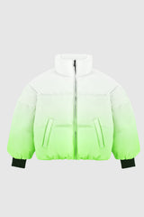 Orolay-Puff-O Summit Ombre Kids Puffer-Puff-O Summit Ombre Kids Puffer from Orolay - #color_Gradient Green