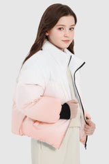 Orolay-Puff-O Summit Ombre Kids Puffer-Puff-O Summit Ombre Kids Puffer from Orolay - #color_Gradient Pink