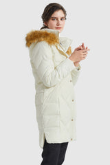 Orolay-Quilted Down Coat-#color_Tofu