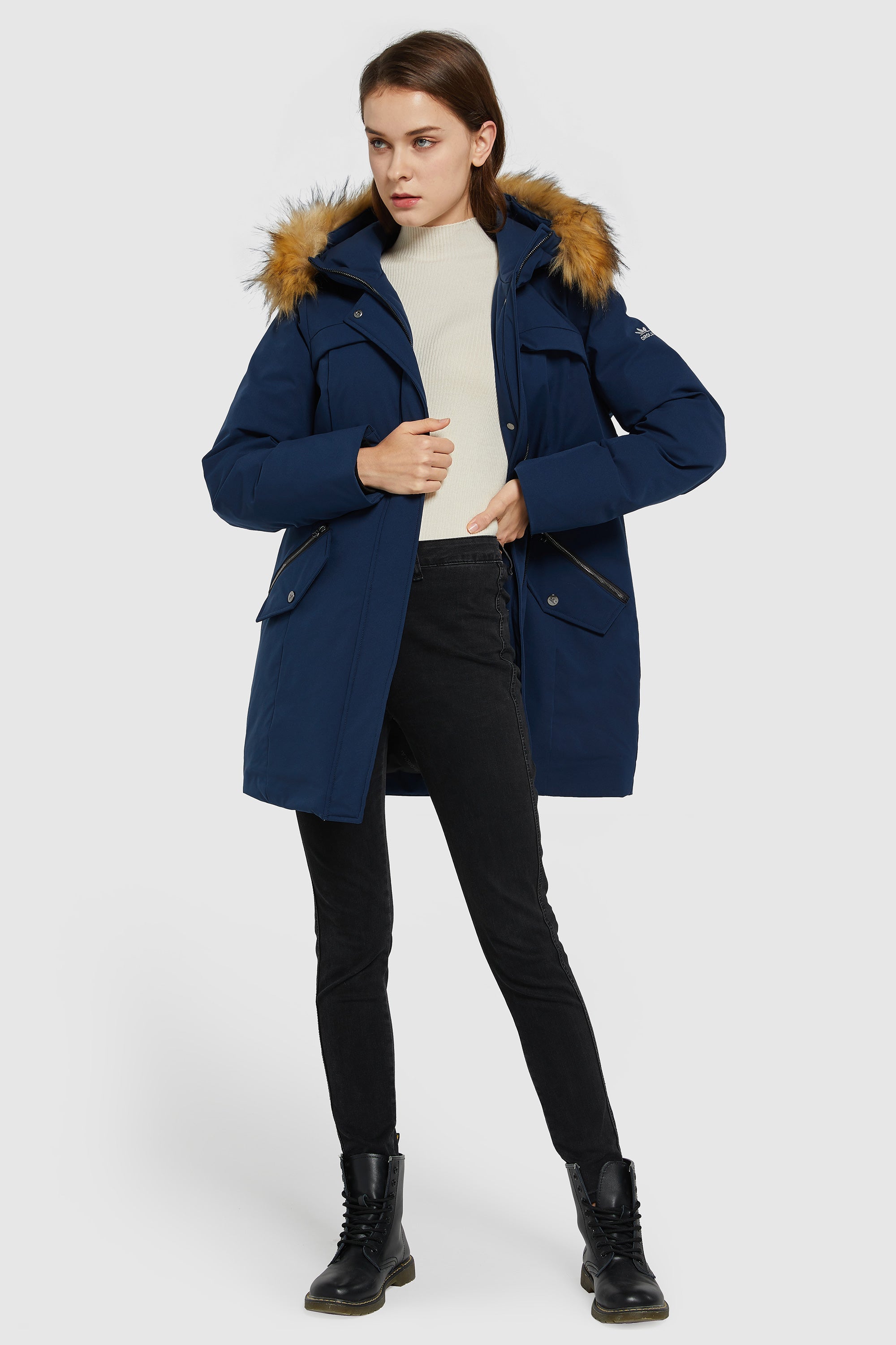 Orolay-Removable Hood Winter Down Coat-#color_Beacon Blue