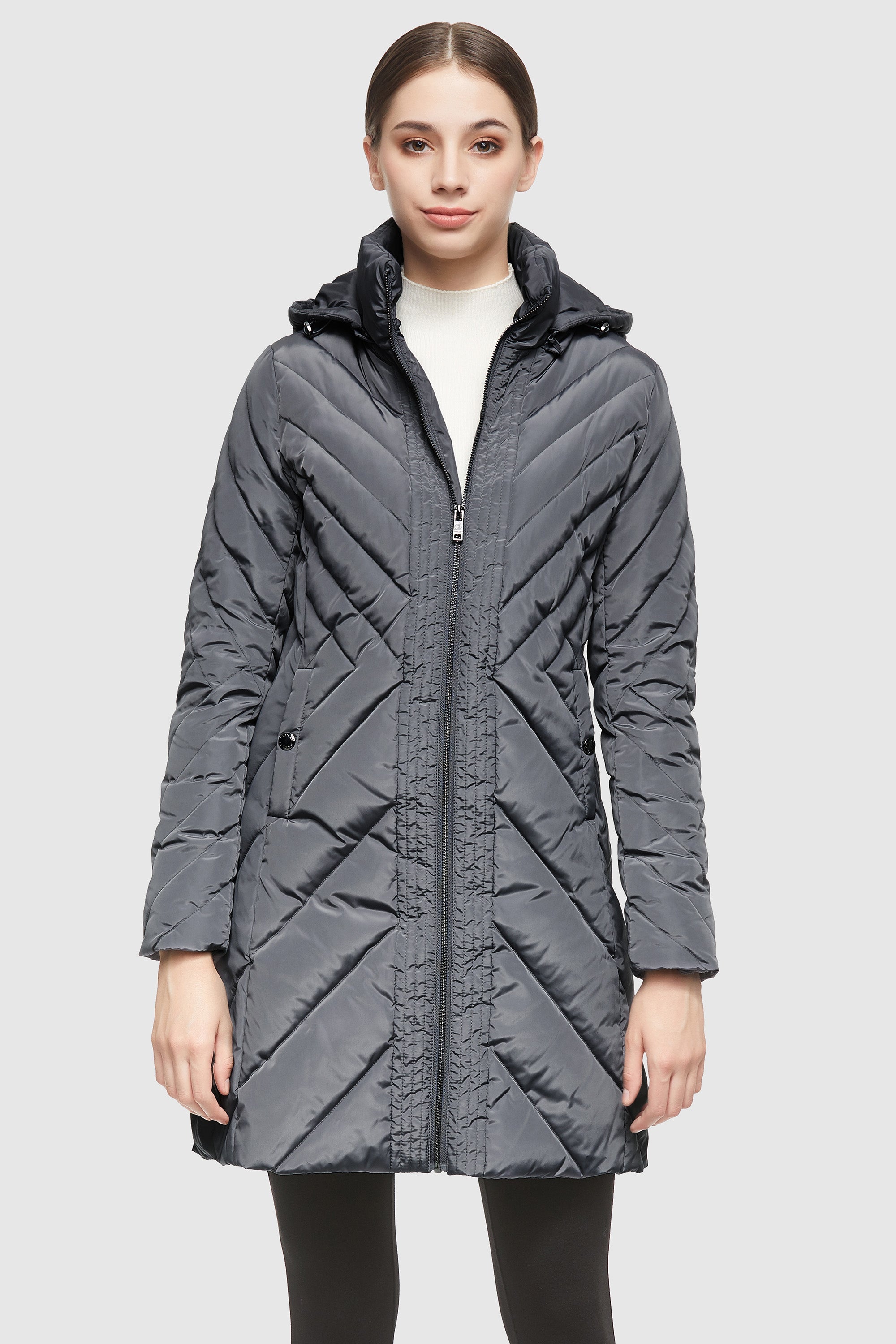 Orolay-Removable Hooded Winter Coat-#color_Quiet Shade