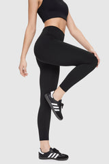 Orolay-Seamless High-Rise Leggings-Image 3 of Seamless High-Rise Leggings from Orolay - #color_Black