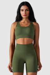 Orolay-Seamless Sports Bra with Removable Pads-#color_Chive