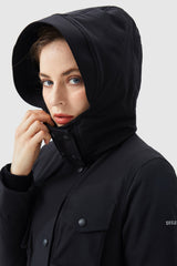 Orolay-Thicken Winter Parka Coat with Hood-#color_Black