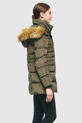 Orolay-Thickened Inner Vest Down Jacket-#color_Breen