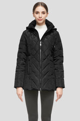 Orolay-Thickened Puffer Down Jacket-#color_Black