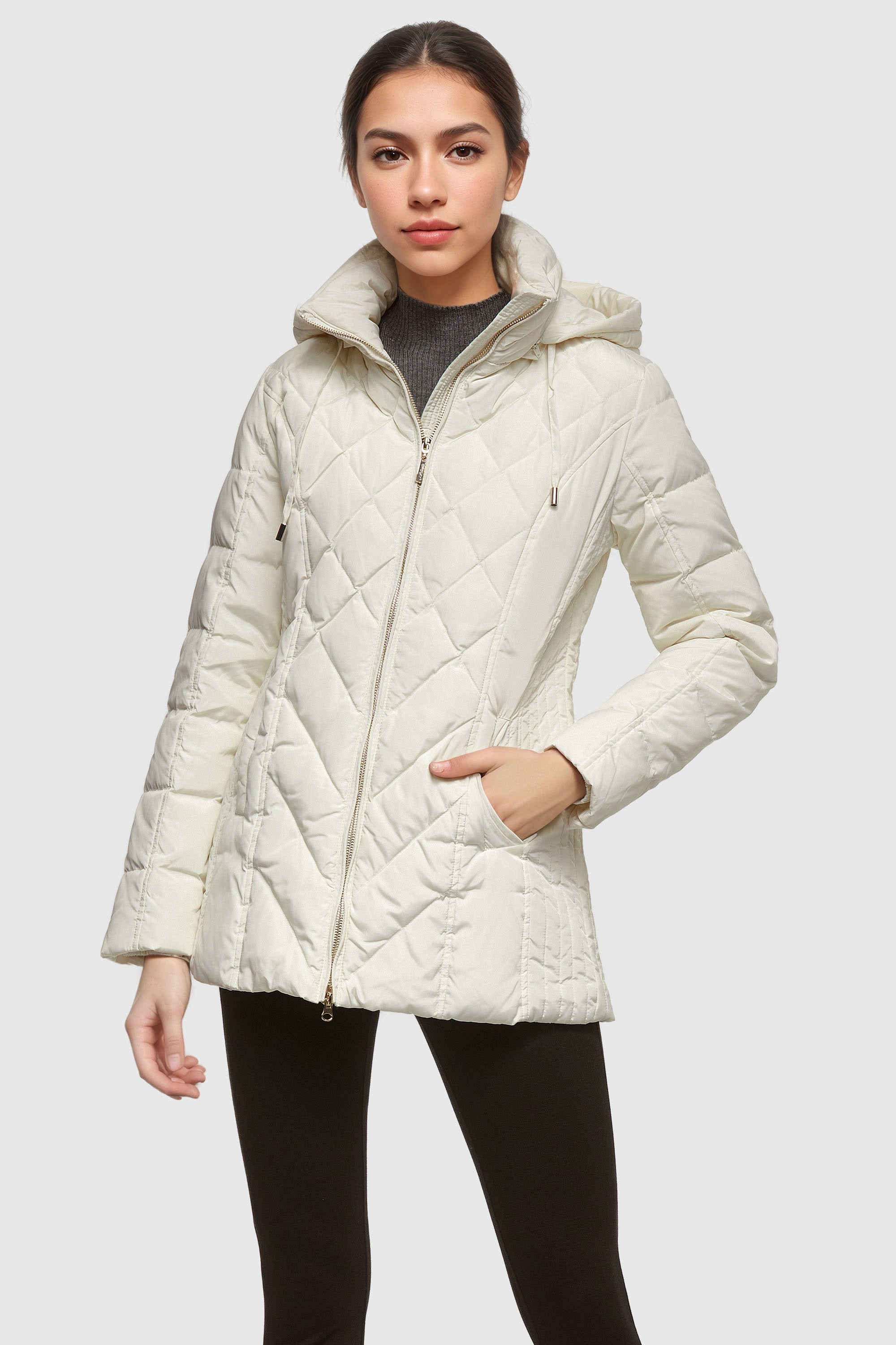 Orolay Womens Sherpa Jacket Thickened shops Puffer Down Jacket