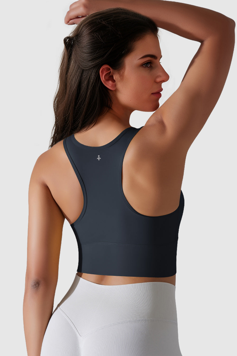 Orolay-Wireless Racerback Sports Bras-Image 2 of Wireless Racerback Sports Bras from Orolay - #color_Black