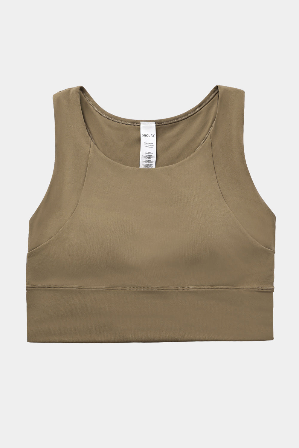 Orolay-Wireless Racerback Sports Bras-Image 5 of Wireless Racerback Sports Bras from Orolay - #color_Khaki