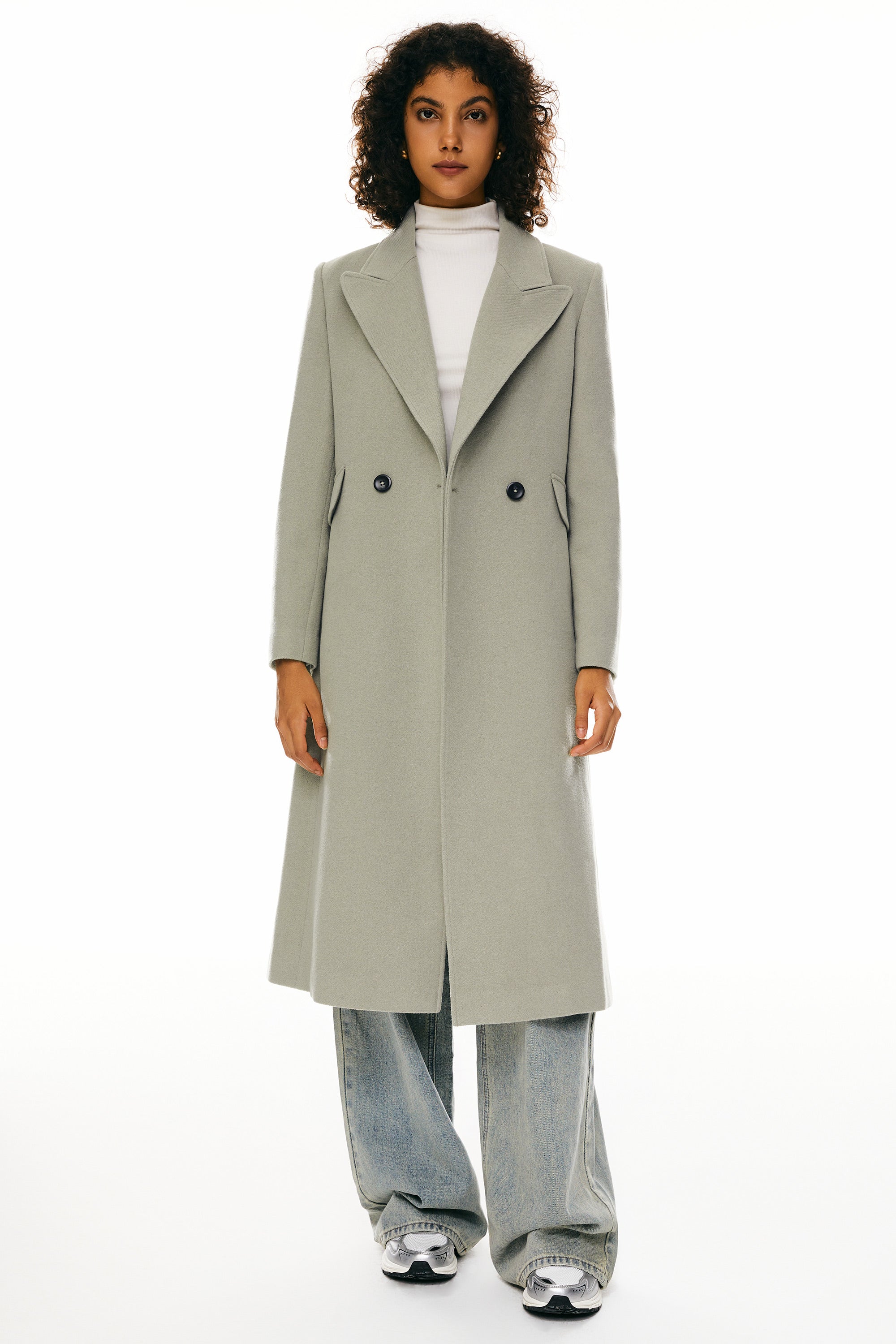 Orolay-Wool-Blend-Long-Coat-#color_Alfalfa