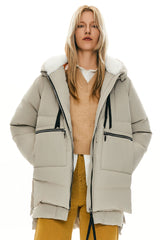 Orolay-092 Classics Women's Thickened Down Jacket-Orolay 092 Classics Women's Thickened Down Jacket #color_Tofu