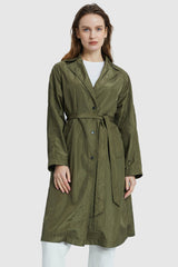 Lightweight Lapel Trench - Orolay, #color_Peat Moss