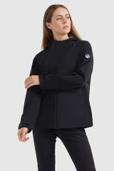 Lightweight Softshell Raincoat - Orolay, #color_Black