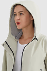 Lightweight Softshell Raincoat - Orolay, #color_Silver Birch