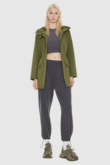 Military Anorak Jacket - Orolay, #color_Peat Moss