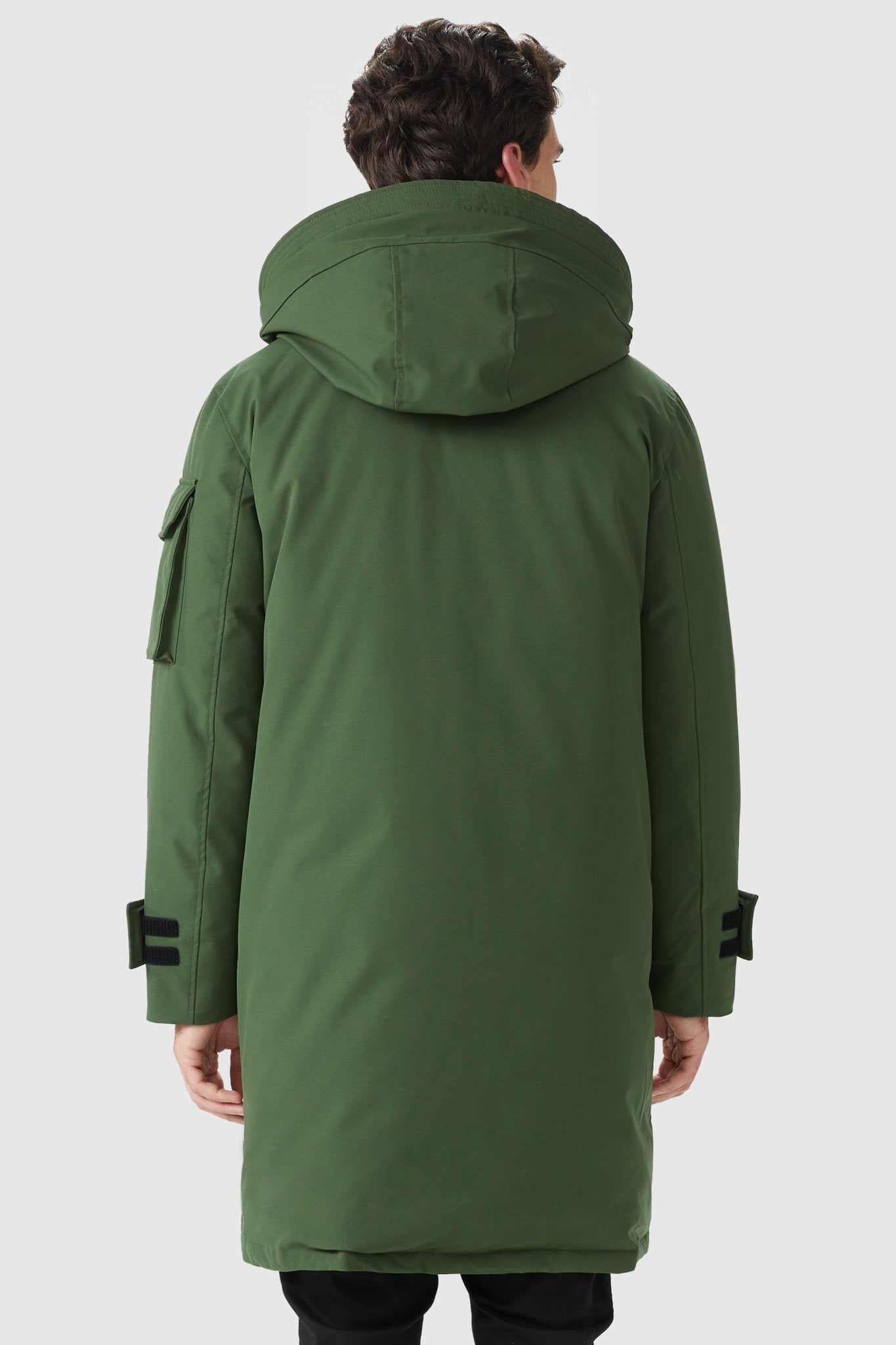 Multi - Pockets Warm Hooded Parka - Orolay, #color_Formal Garden