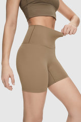 Naked Feeling Biker Shorts - Orolay, #color_Khaki