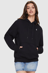 Oversized Hoodie - Orolay, #color_Black