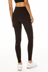 Pocket High - Rise Leggings - Orolay, #color_Dark Brown