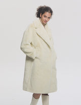 Orolay-Long Teddy Coat-#color_Shadow Gray,Pink,Beige,Nuthatch