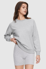 Image 2 of Oversized Casual Sweatshirt from Orolay - #color_Quiet Gray