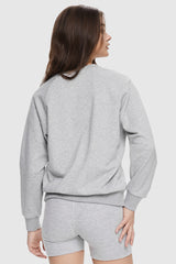 Image 4 of Oversized Casual Sweatshirt from Orolay - #color_Quiet Gray