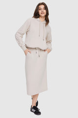 Image 1 of Casual Hooded Sweatshirt from Orolay - #color_Tofu