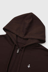 Image 5 of Casual Full-Zip Hoodie - #color_Emperador