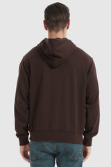 Image 4 of Long Sleeve Pullover Hoodies - #color_Emperador