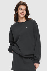 Image 3 of Casual Crewneck Sweatshirt - #color_Odyssey Gray