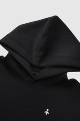 Image 5 of Oversized  Athletic Hoodies - #color_Black