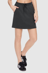 Image 1 of High-Waisted Athletic Skirts - #color_Odyssey Gray