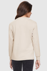 Image 4 of Casual Long-Sleeve Shirt from Orolay - #color_Beige