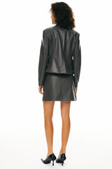 Image 4 of Faux Leather Jackets from Orolay - #Color_Odyssey Gray