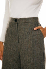 Image 5 of Straight Leg Dress Pants from Orolay - #color_Brown stripes