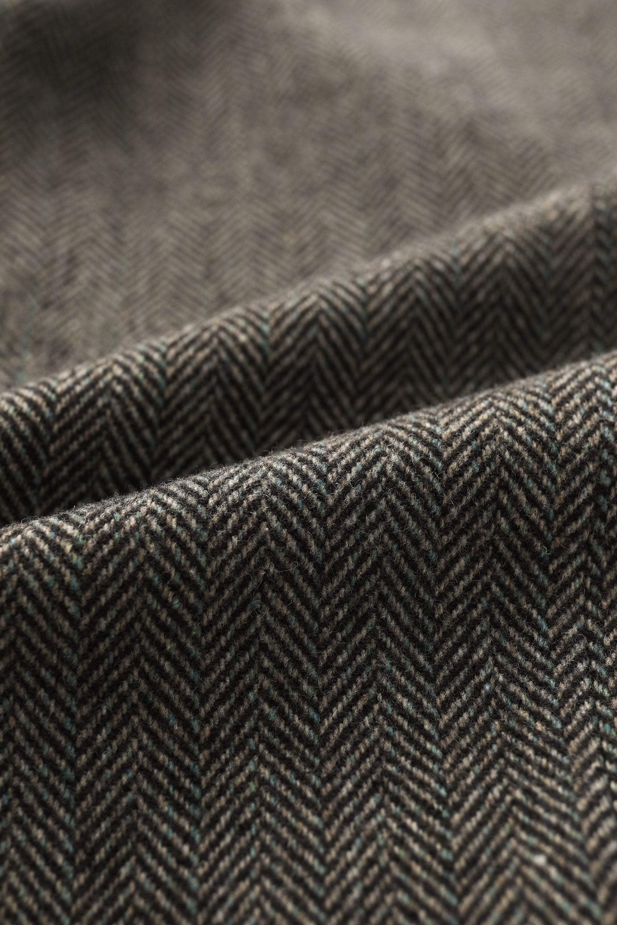 Image 7 of Wool Blend Straight Line Skirts from Orolay - #color_Brown stripes