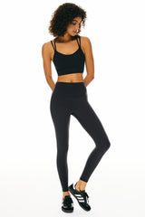 Image 3 of 7/8 Workout Yoga Leggings from Orolay- #color_Dark Grey