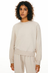 Image 2 of Crewneck Fleece Sweatshirts from Orolay - #color_Beige